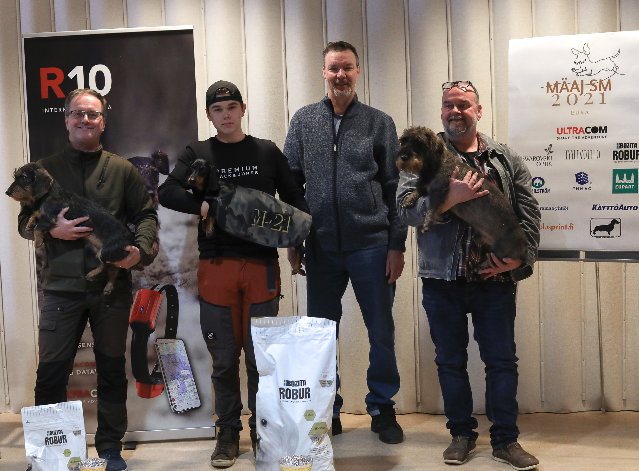 Mäyräkoirien SM-ajokoe päättyi Jokahaun Aikun voittoon