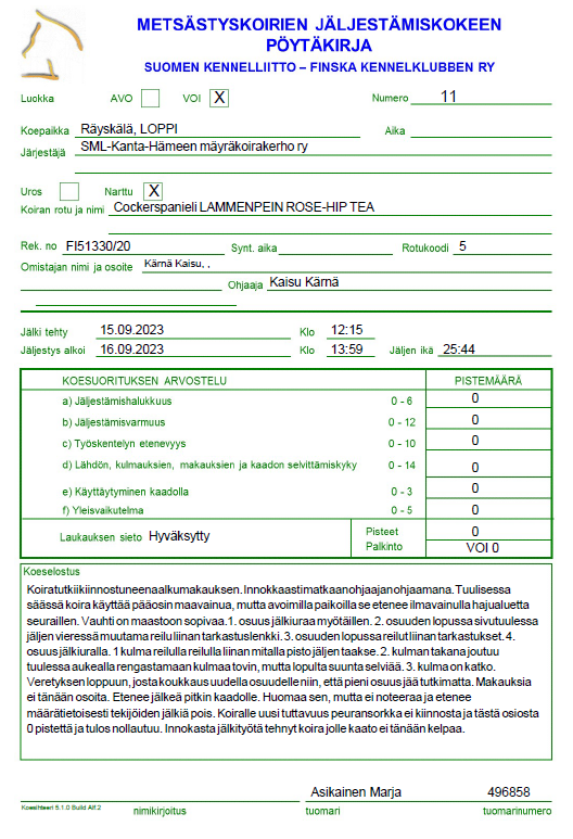LAMMENPEIN ROSE HIP TEA 19N